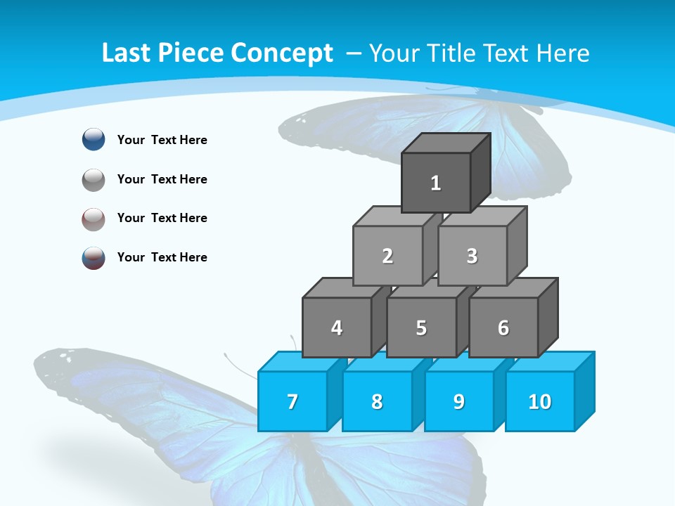 Two White Summer PowerPoint Template