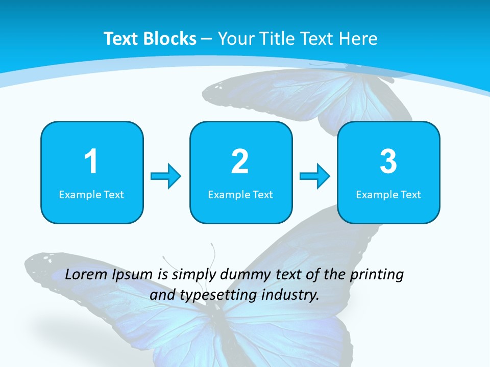 Two White Summer PowerPoint Template
