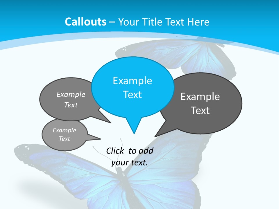 Two White Summer PowerPoint Template