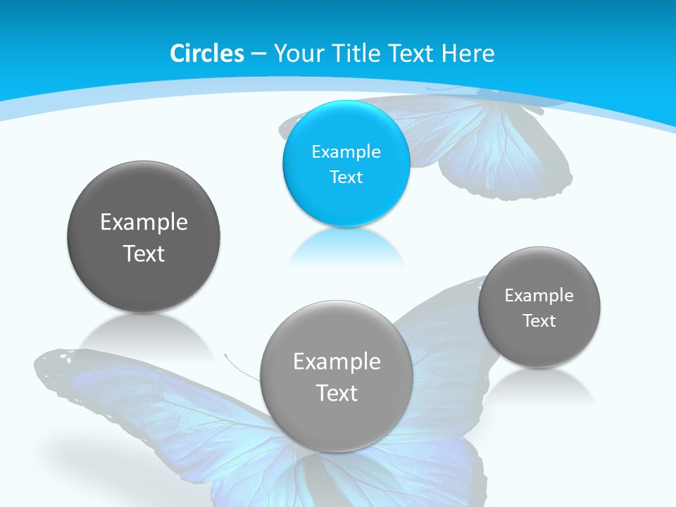 Two White Summer PowerPoint Template