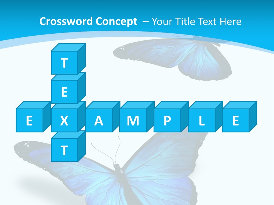 Two White Summer PowerPoint Template