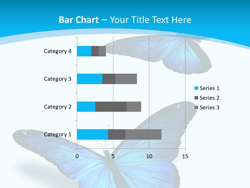 Two White Summer PowerPoint Template