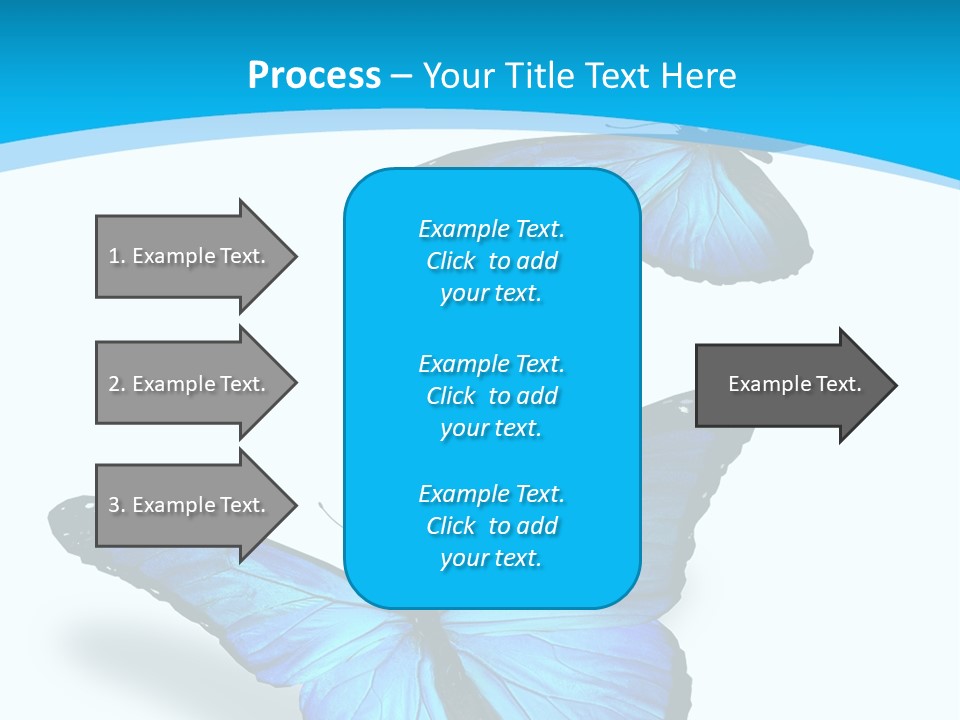 Two White Summer PowerPoint Template