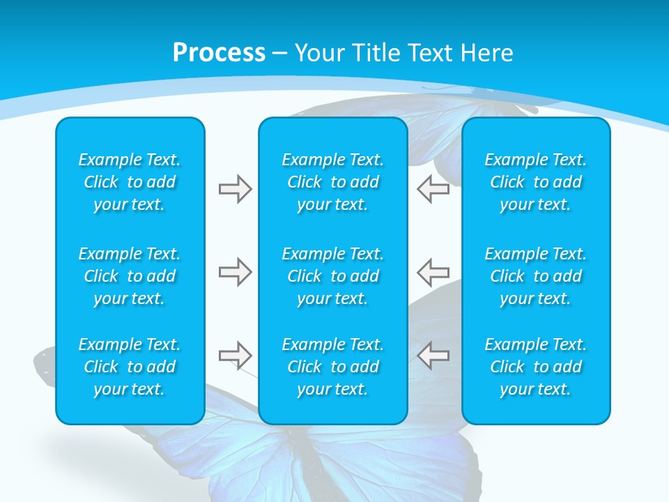 Two White Summer PowerPoint Template