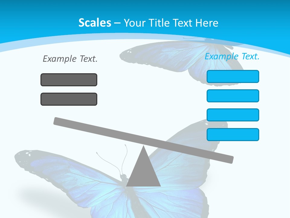 Two White Summer PowerPoint Template