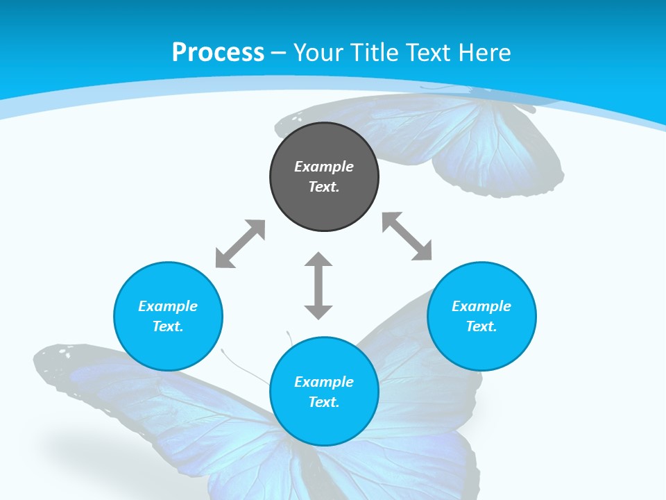 Two White Summer PowerPoint Template