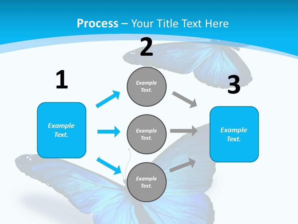 Two White Summer PowerPoint Template