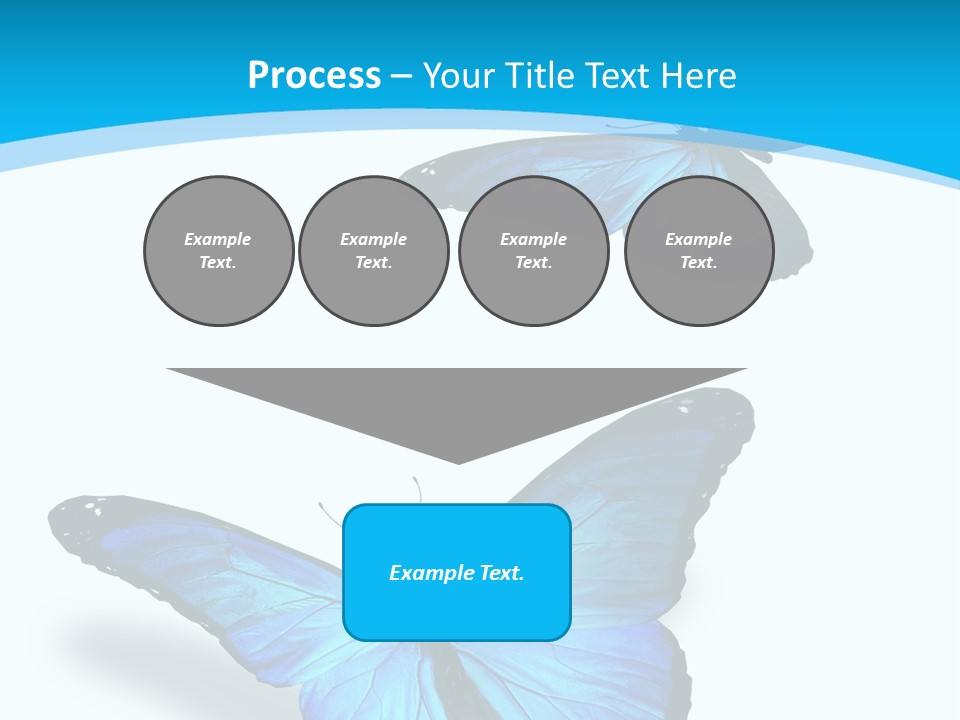 Two White Summer PowerPoint Template
