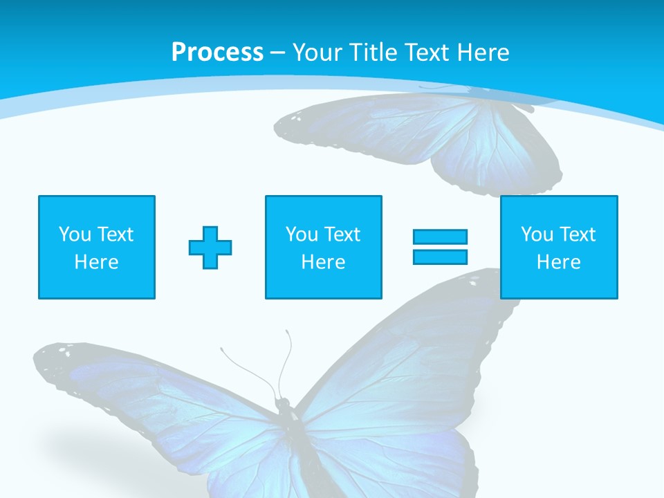 Two White Summer PowerPoint Template
