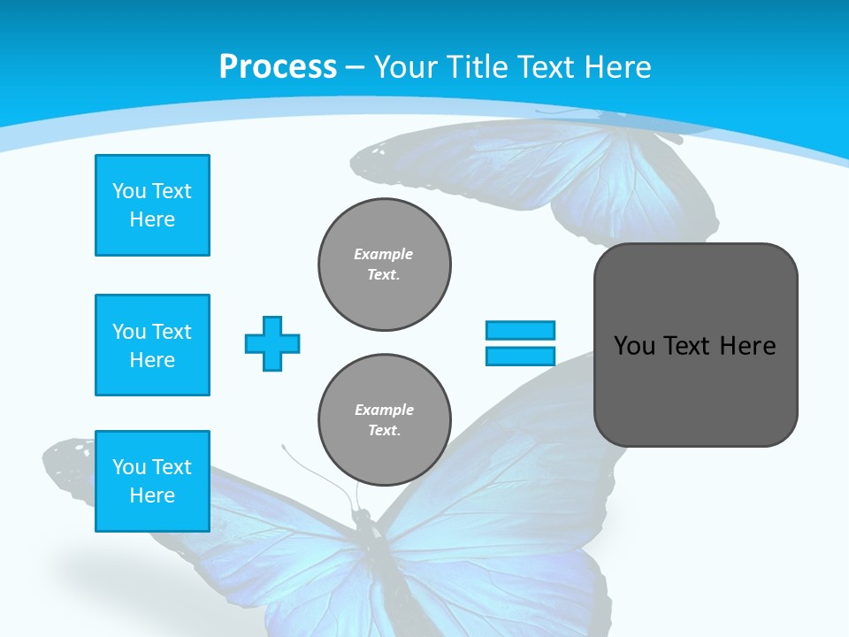 Two White Summer PowerPoint Template