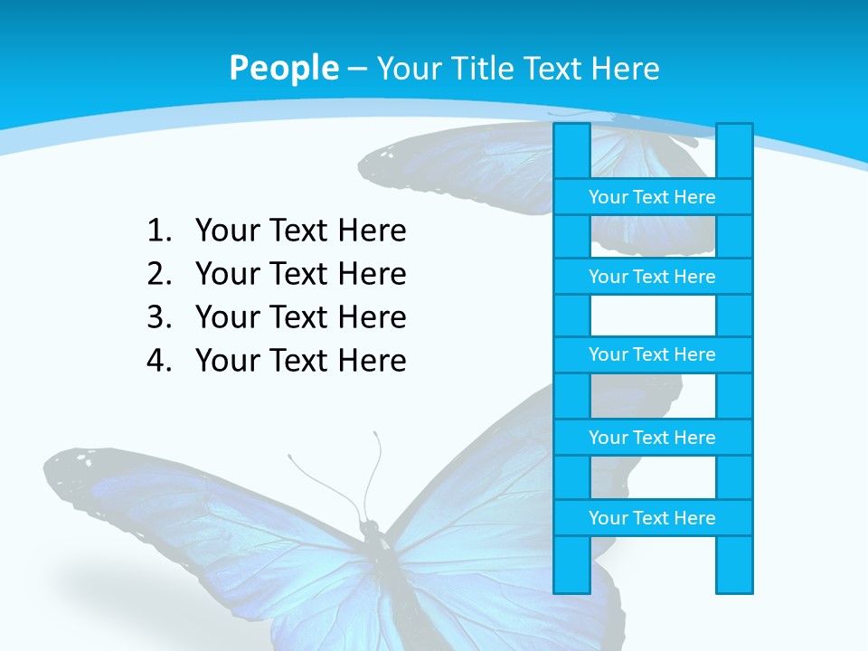 Two White Summer PowerPoint Template