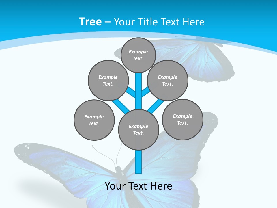 Two White Summer PowerPoint Template