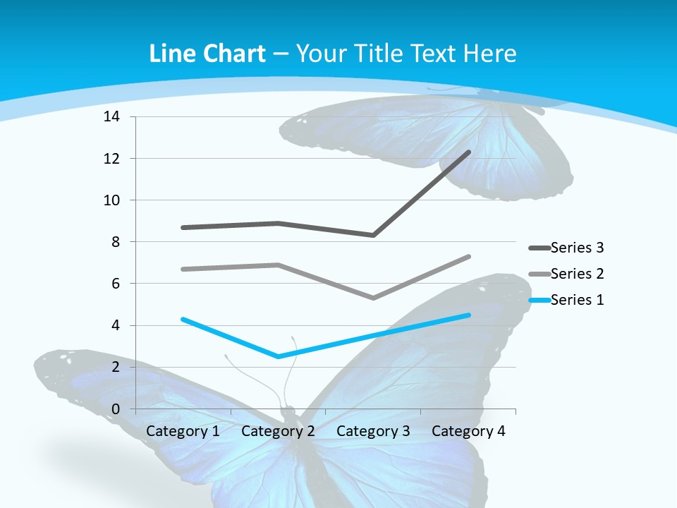 Two White Summer PowerPoint Template