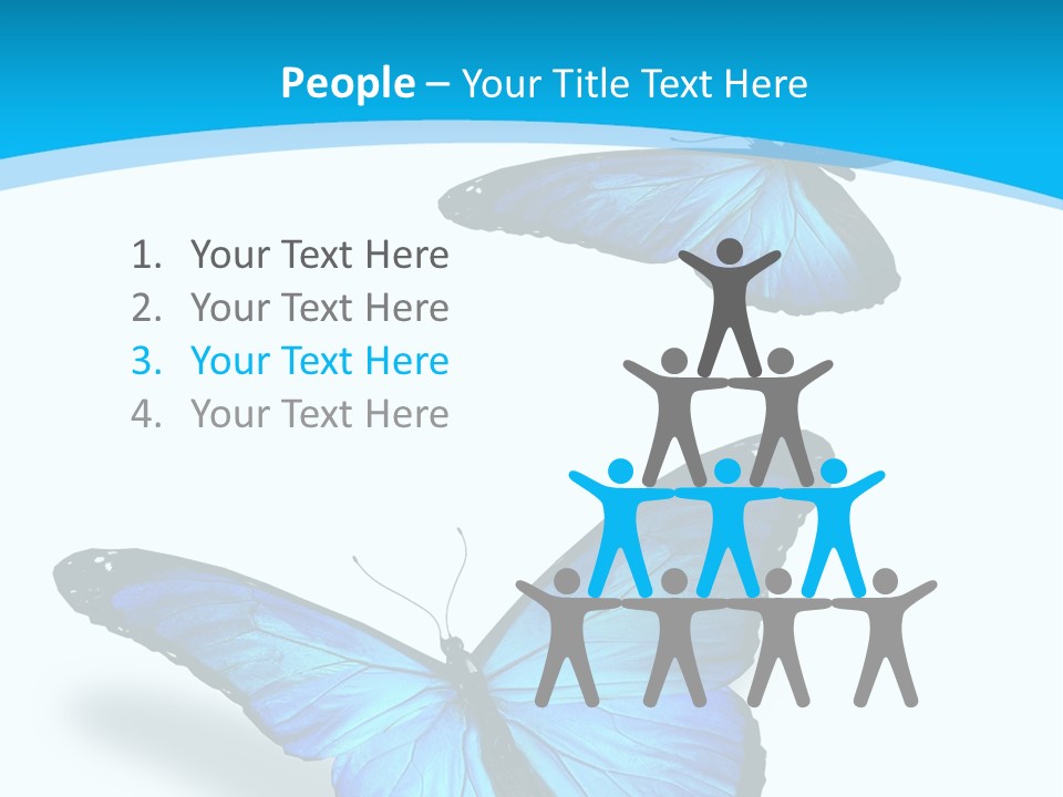 Two White Summer PowerPoint Template