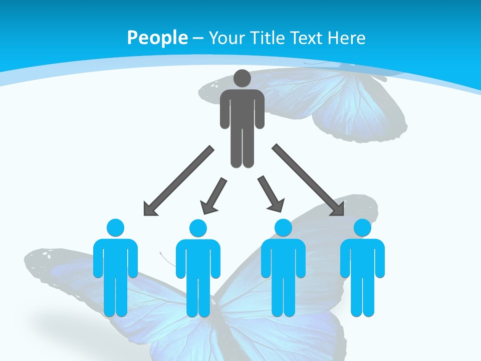 Two White Summer PowerPoint Template