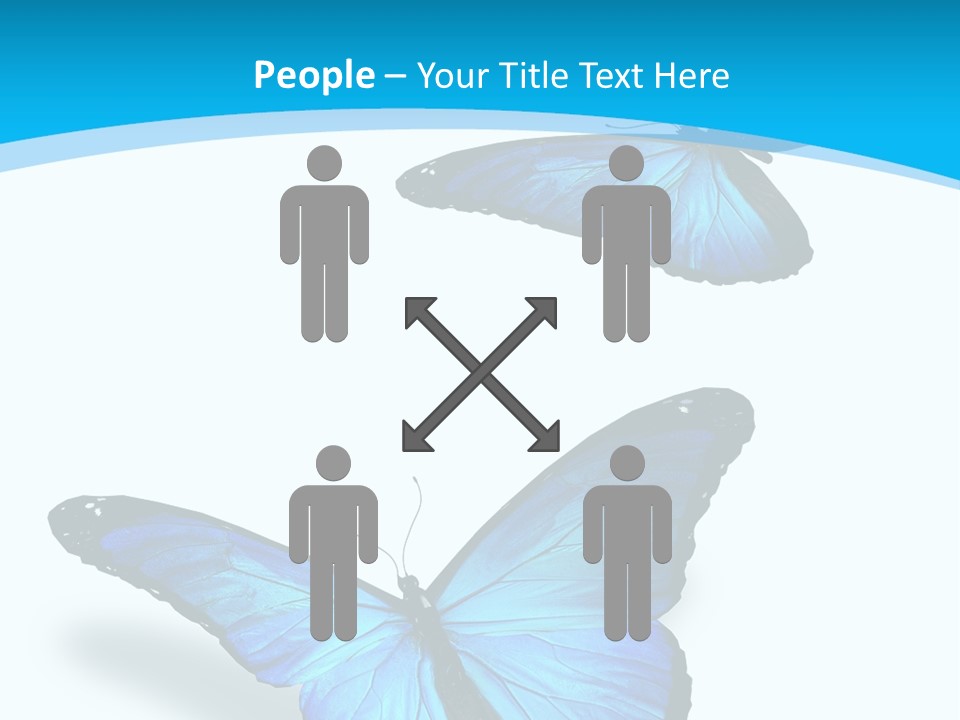 Two White Summer PowerPoint Template