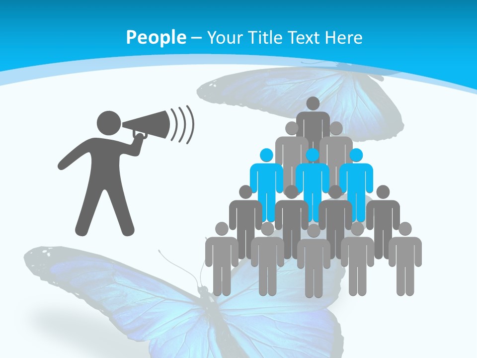 Two White Summer PowerPoint Template