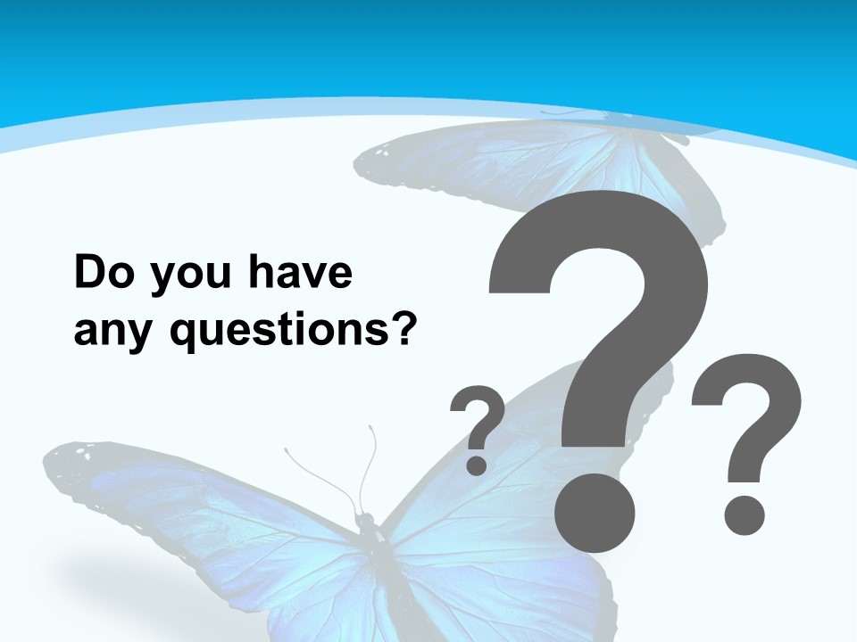 Two White Summer PowerPoint Template