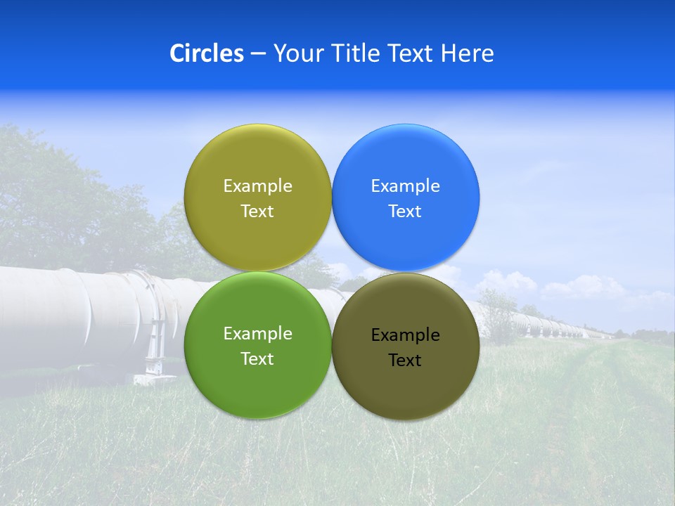 Construction Cloud Equipment PowerPoint Template