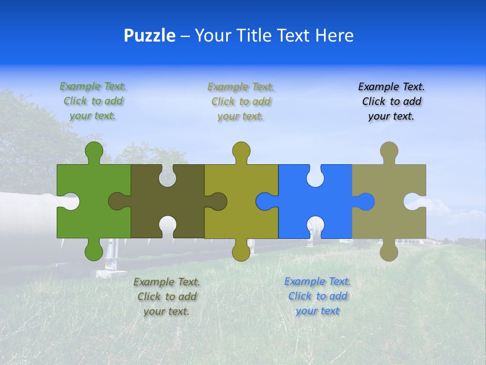 Construction Cloud Equipment PowerPoint Template