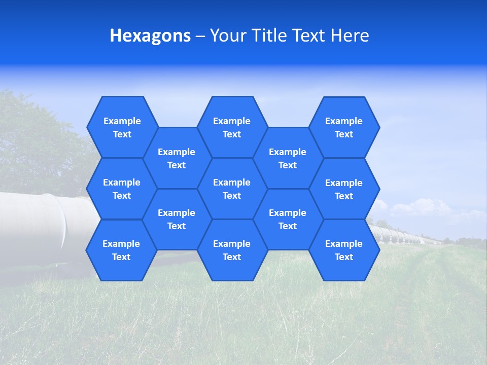 Construction Cloud Equipment PowerPoint Template