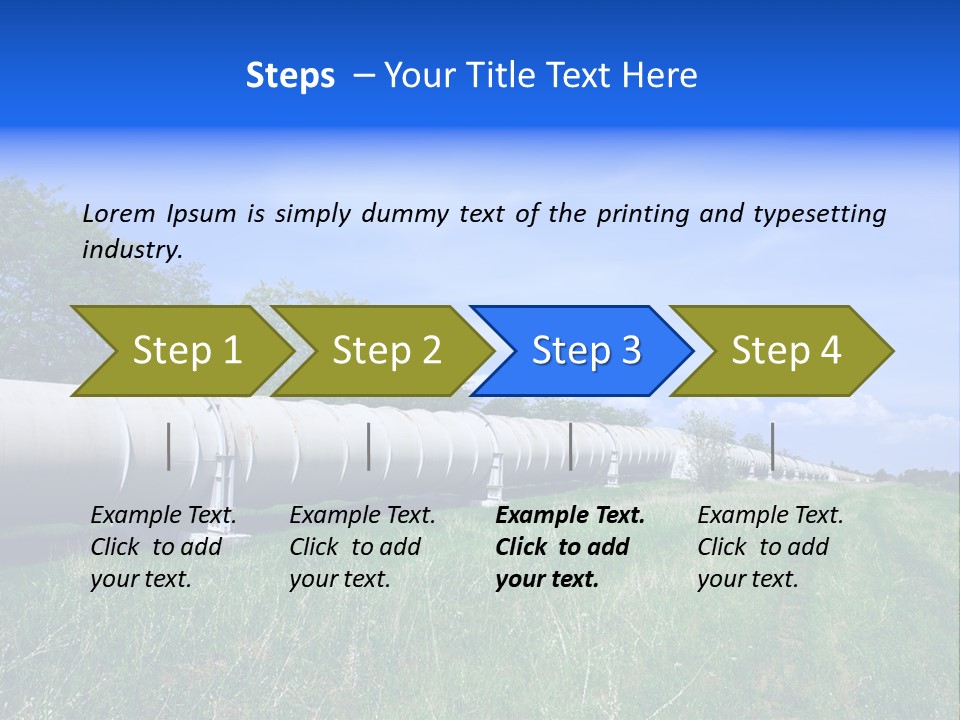 Construction Cloud Equipment PowerPoint Template
