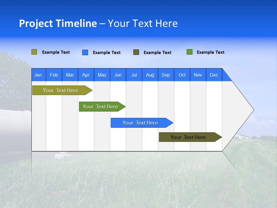 Construction Cloud Equipment PowerPoint Template