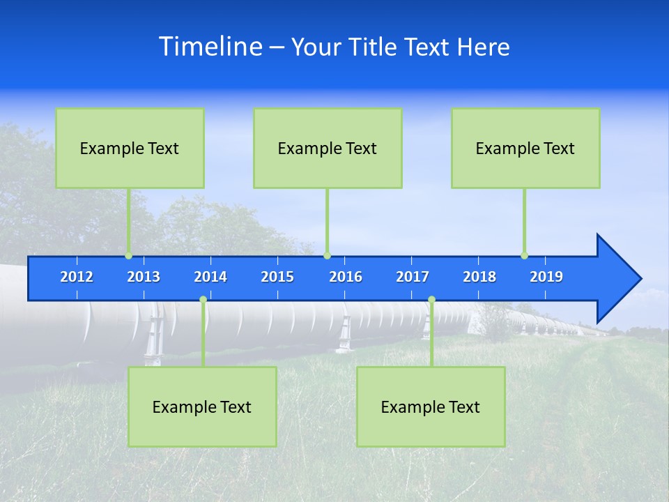 Construction Cloud Equipment PowerPoint Template