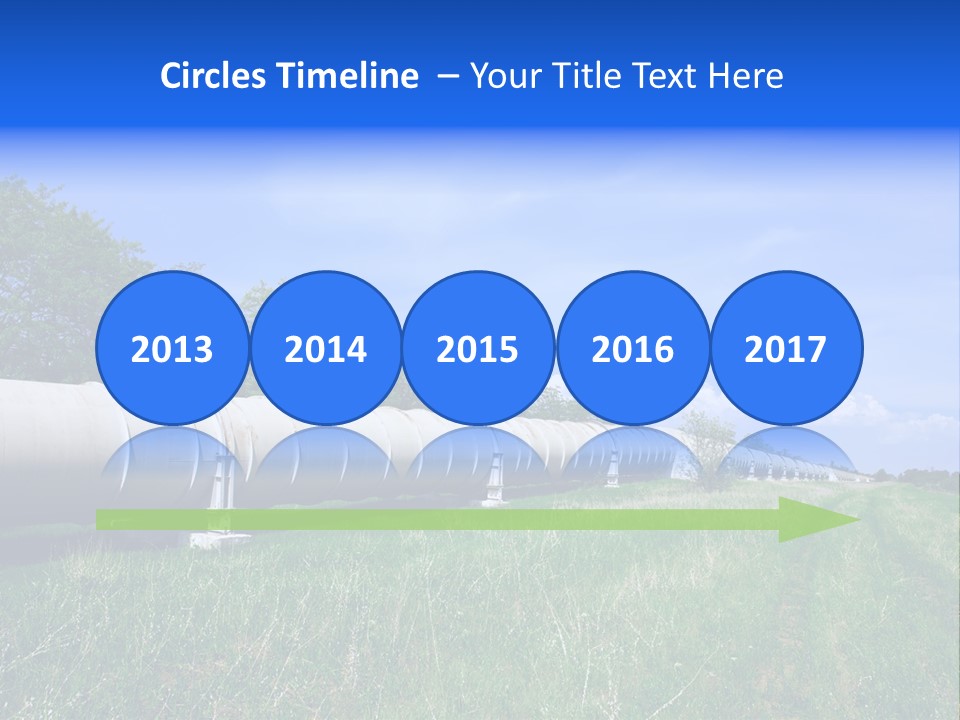 Construction Cloud Equipment PowerPoint Template