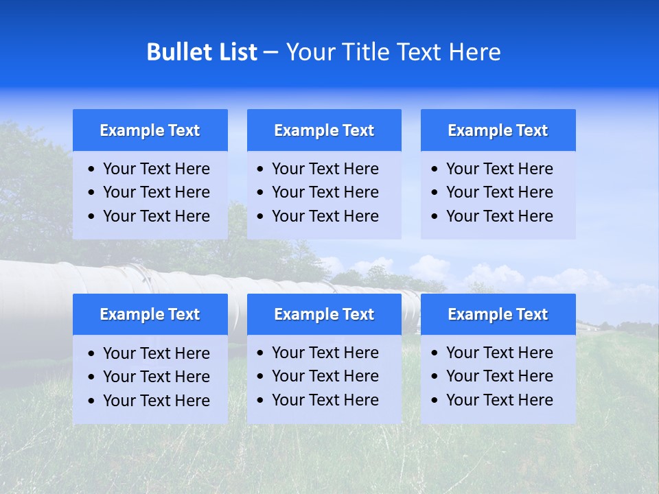 Construction Cloud Equipment PowerPoint Template