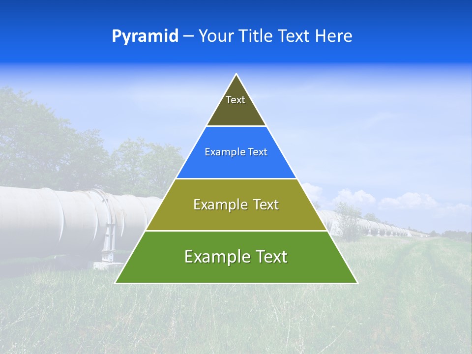 Construction Cloud Equipment PowerPoint Template