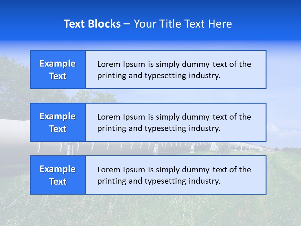 Construction Cloud Equipment PowerPoint Template