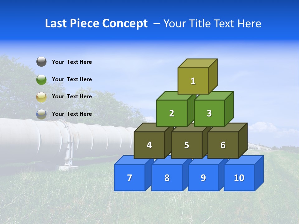 Construction Cloud Equipment PowerPoint Template