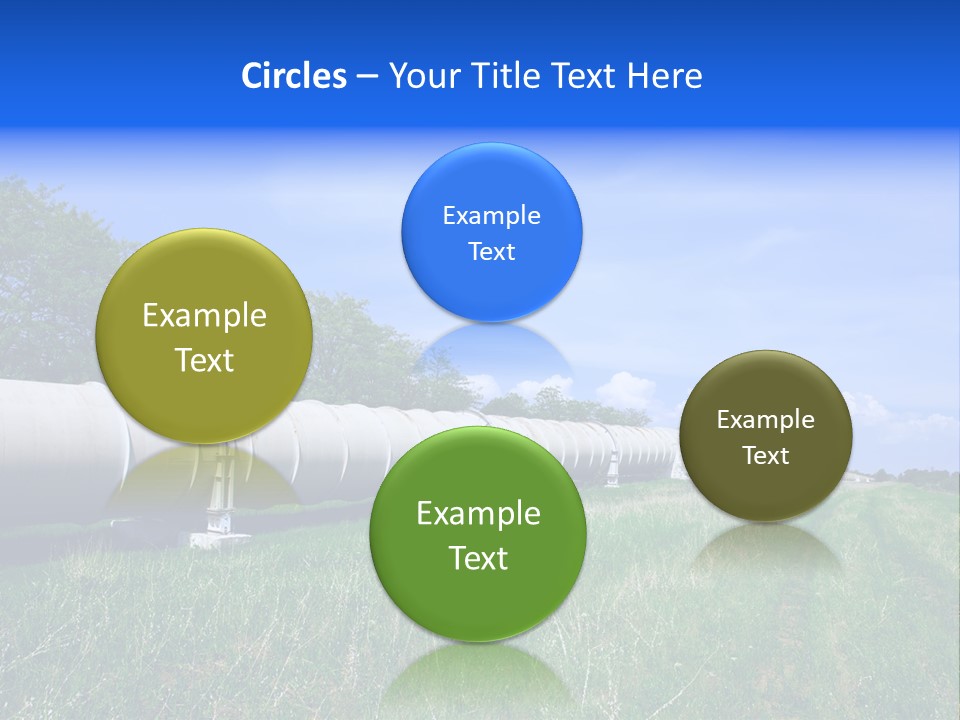 Construction Cloud Equipment PowerPoint Template