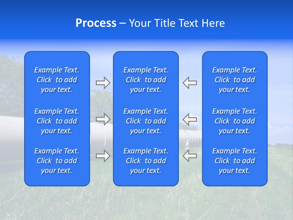 Construction Cloud Equipment PowerPoint Template