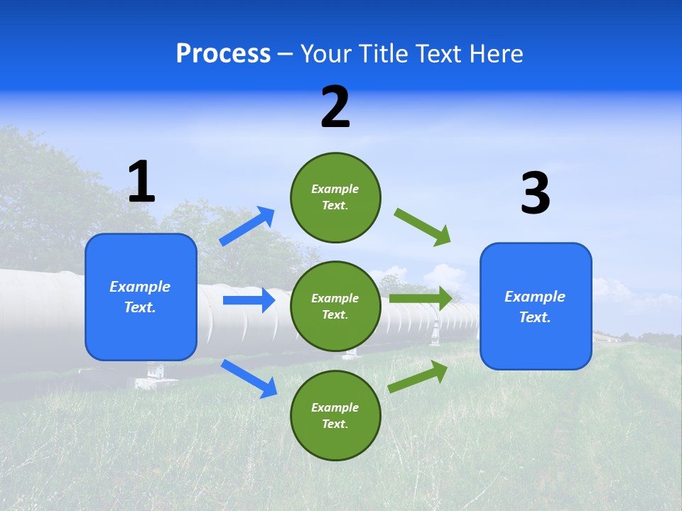 Construction Cloud Equipment PowerPoint Template