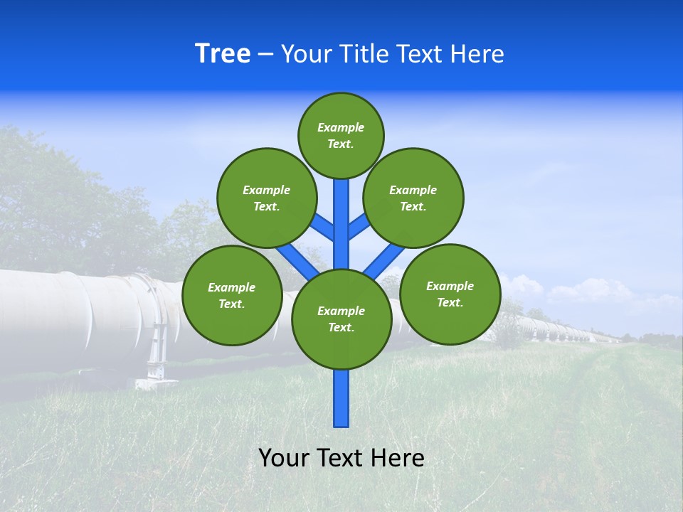 Construction Cloud Equipment PowerPoint Template