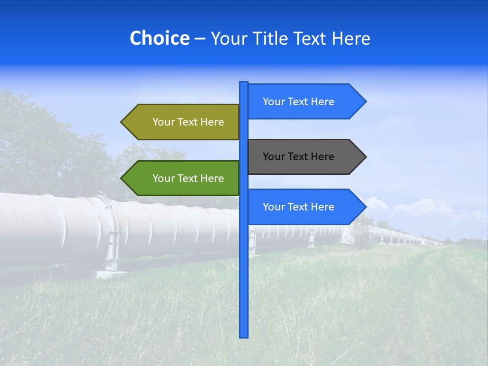 Construction Cloud Equipment PowerPoint Template
