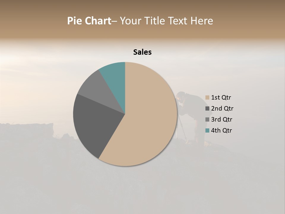 Journalist Shooting Technology PowerPoint Template