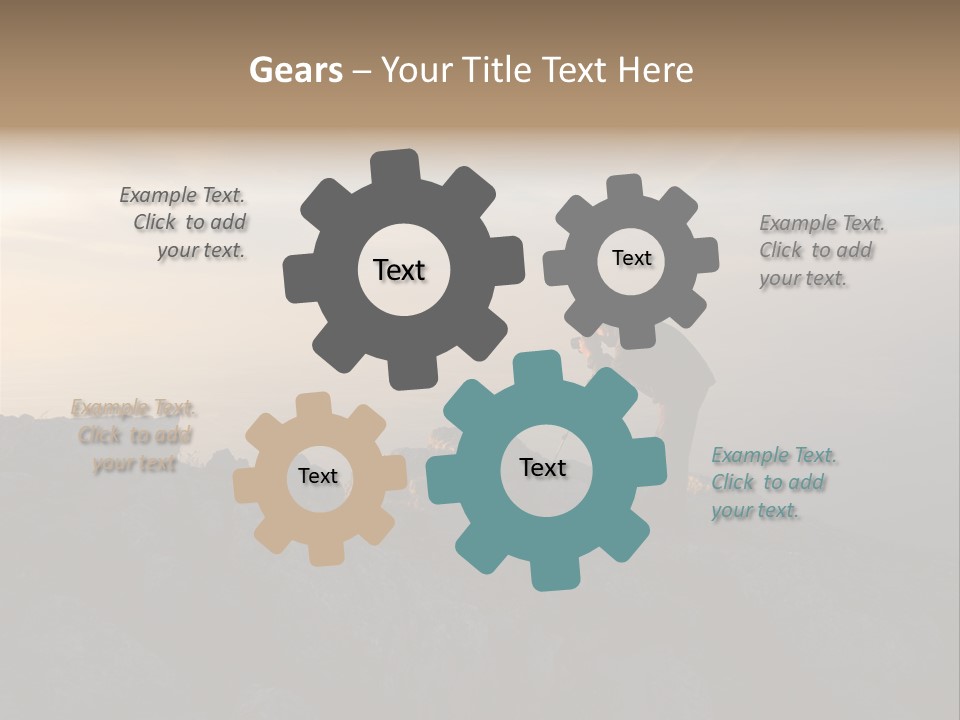 Journalist Shooting Technology PowerPoint Template