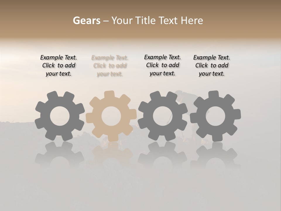 Journalist Shooting Technology PowerPoint Template