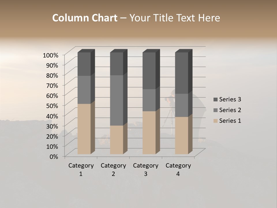 Journalist Shooting Technology PowerPoint Template