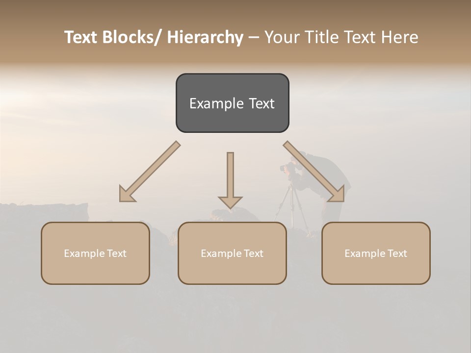 Journalist Shooting Technology PowerPoint Template