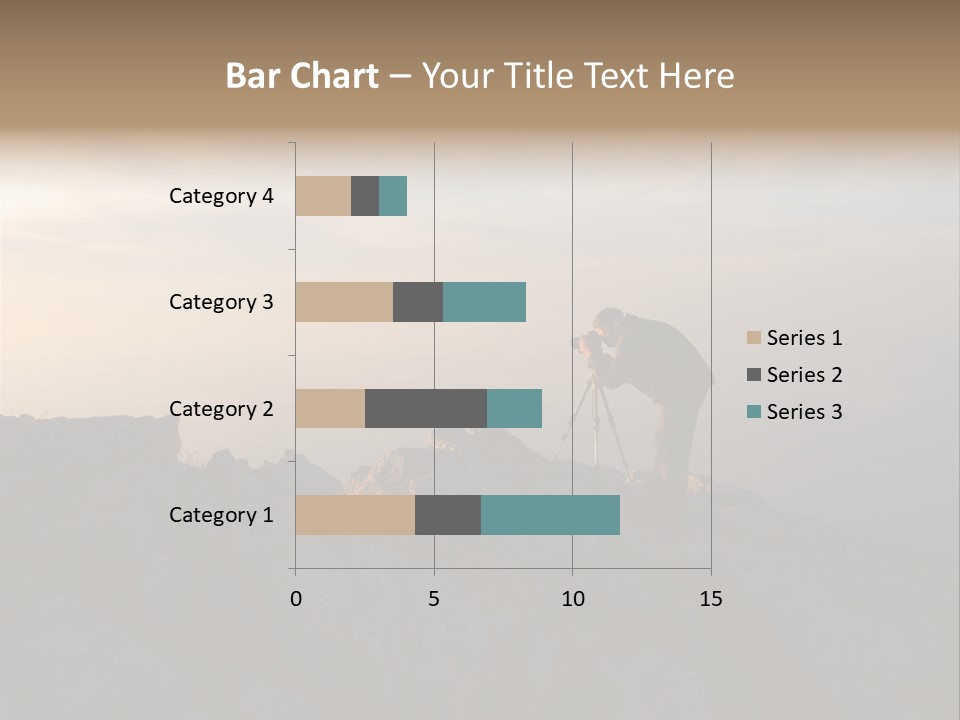 Journalist Shooting Technology PowerPoint Template