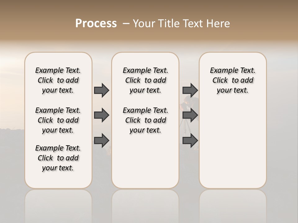Journalist Shooting Technology PowerPoint Template