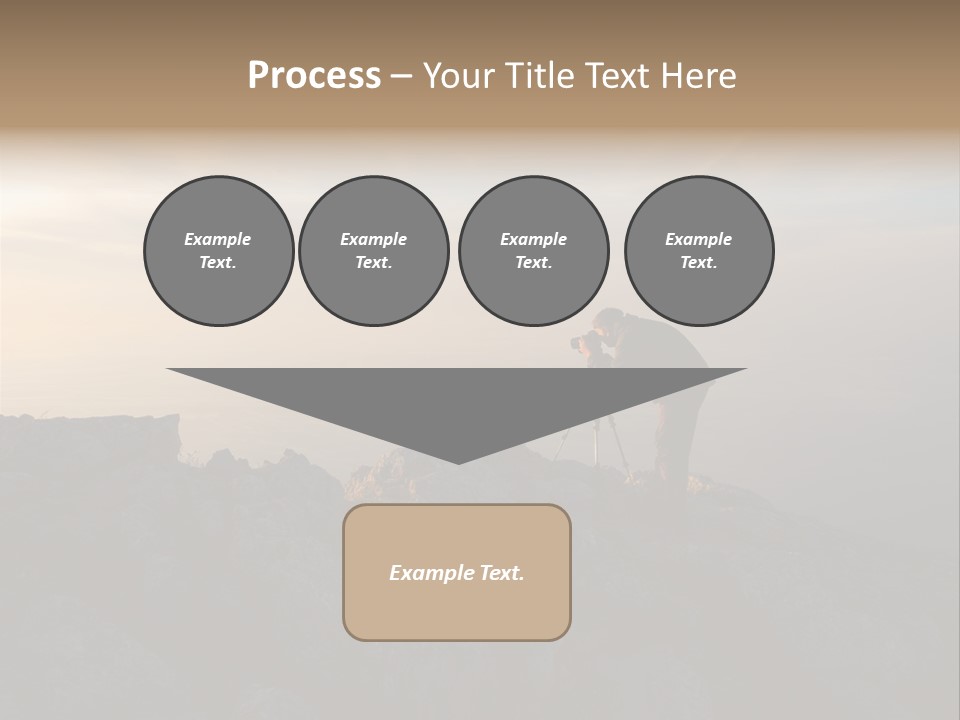 Journalist Shooting Technology PowerPoint Template