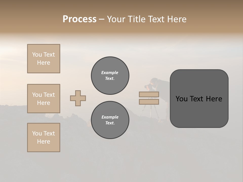 Journalist Shooting Technology PowerPoint Template