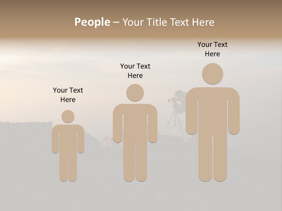Journalist Shooting Technology PowerPoint Template