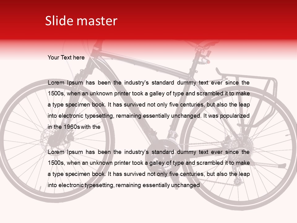 Brake Vehicle Seat Transportation PowerPoint Template