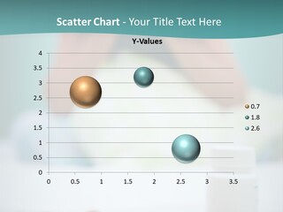 Patient Bed Young PowerPoint Template